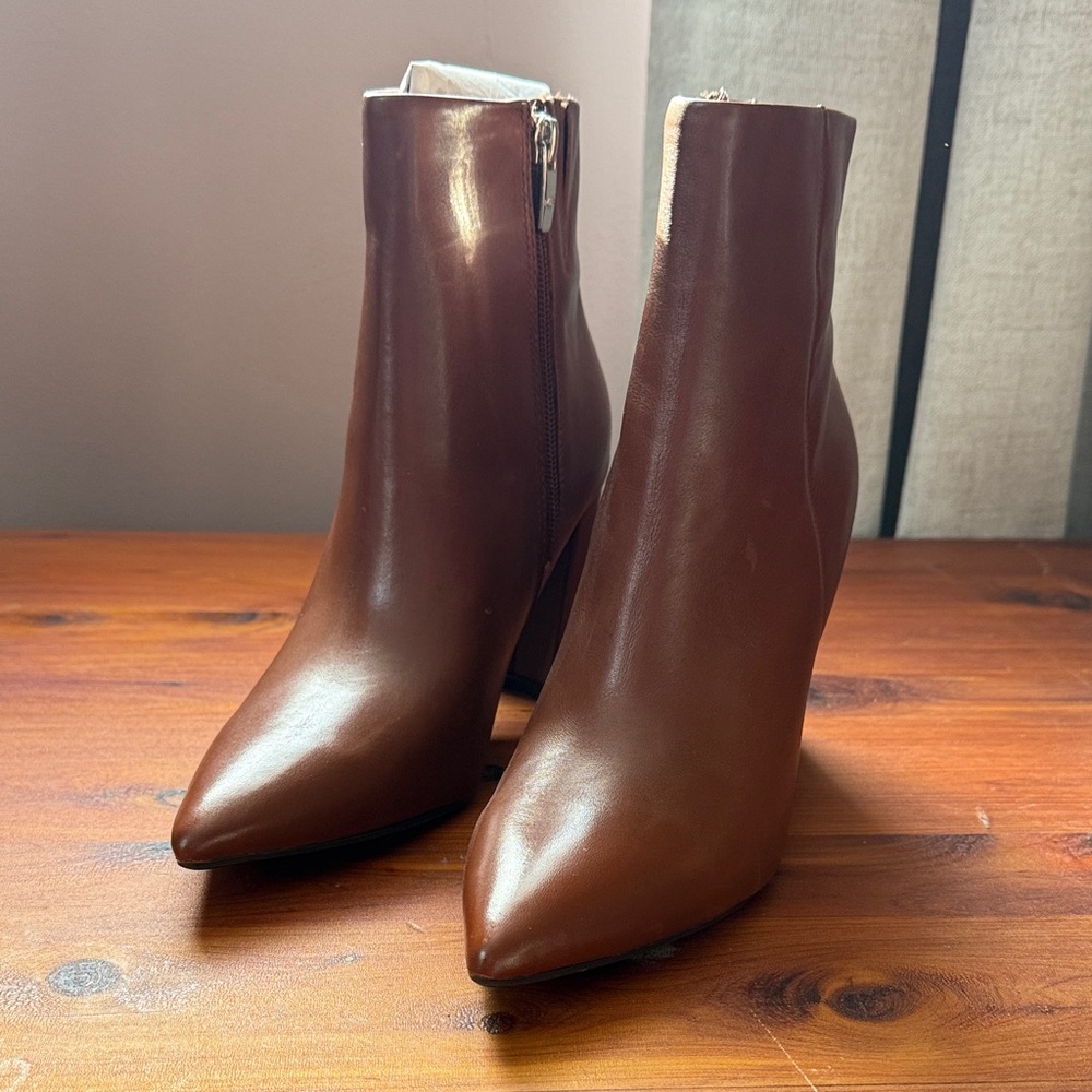 Marc Fisher Chocolate Ankle Booties